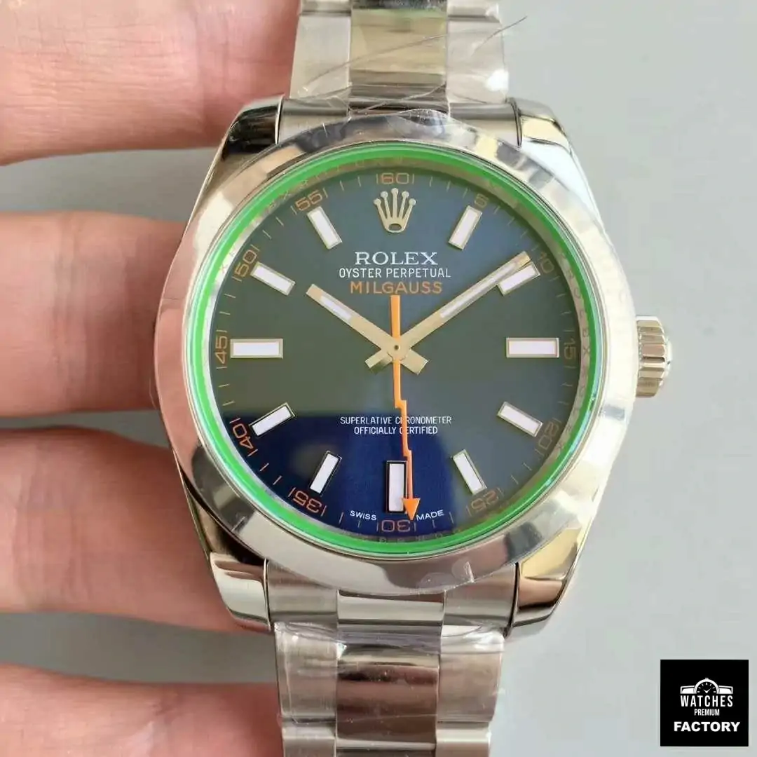 Rolex Milgauss 116400GV AR Factory Blue Dial
