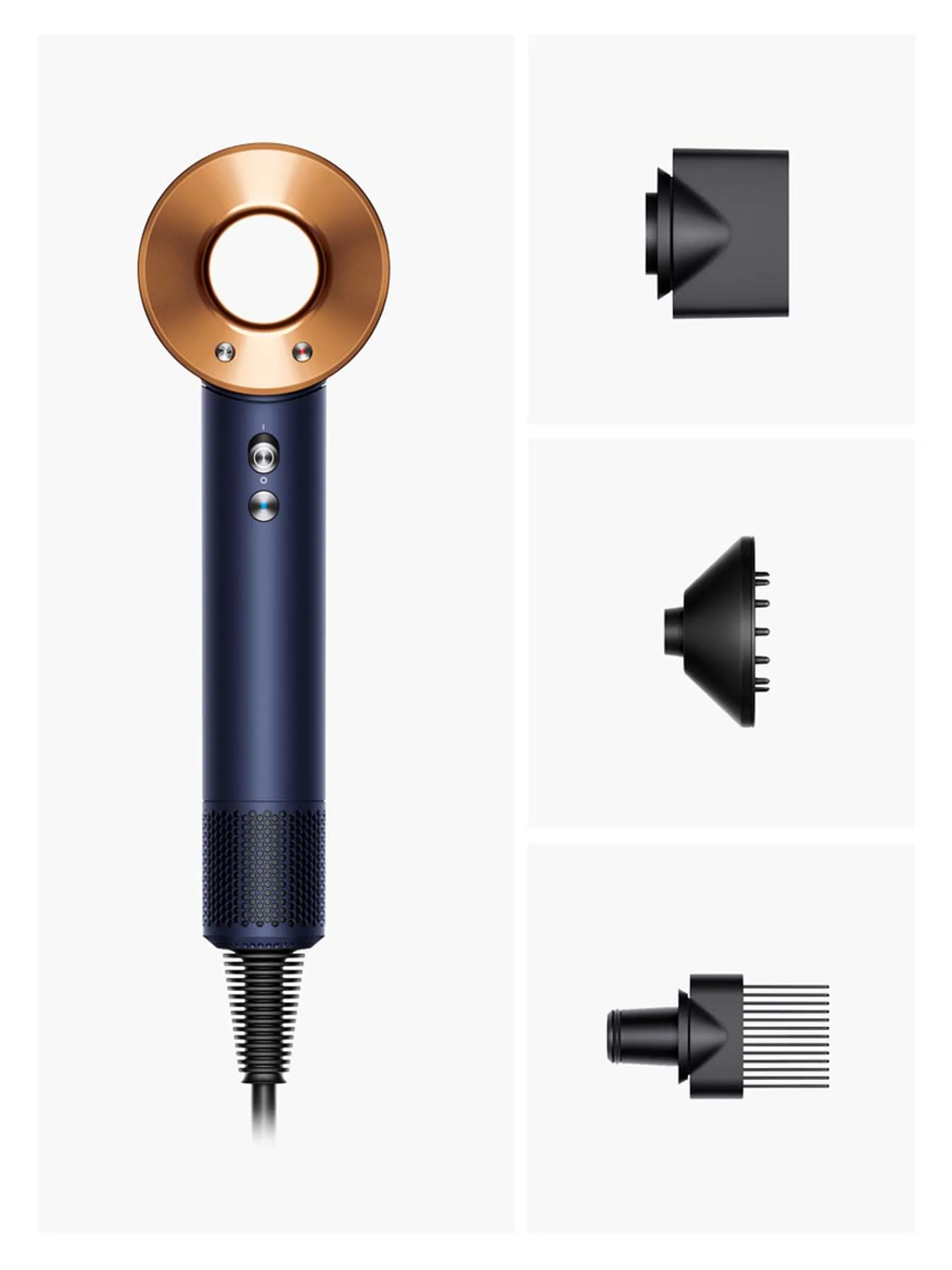 Dyson Supersonic Curly + Coily Prussian Blue/Rich Copper