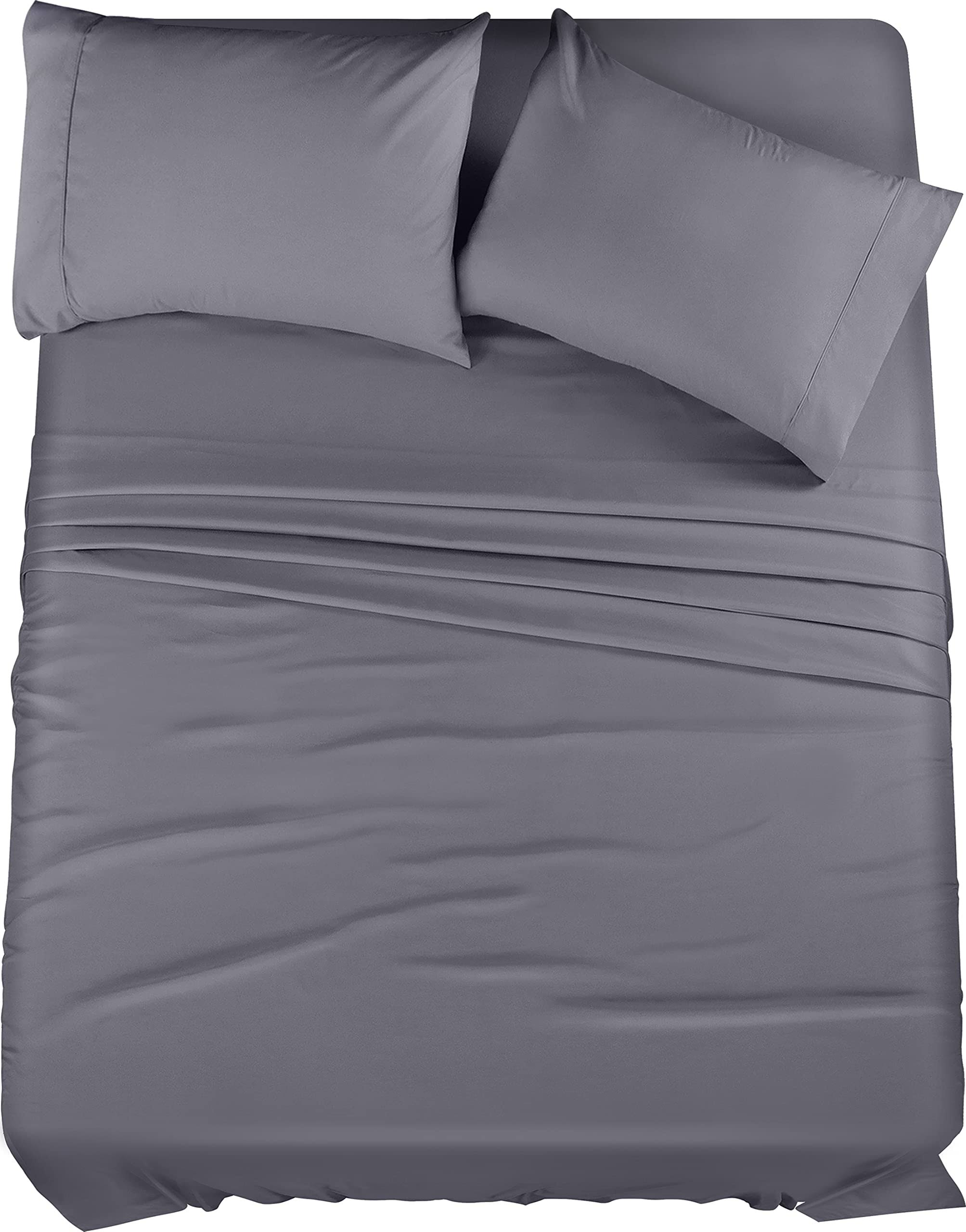 Utopia Bedding Queen Bed Sheets Set - 4 Piece Bedding - Brushed Microfiber - Shrinkage and Fade Resistant