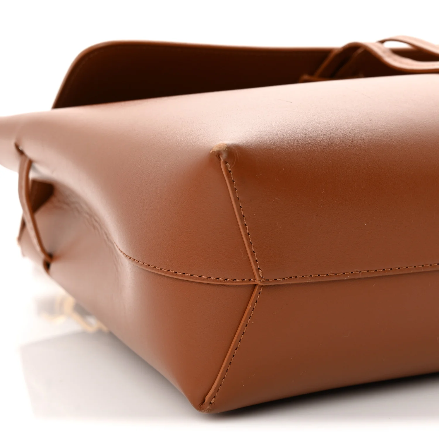 Calfskin Soft Lady Bag Biscotti