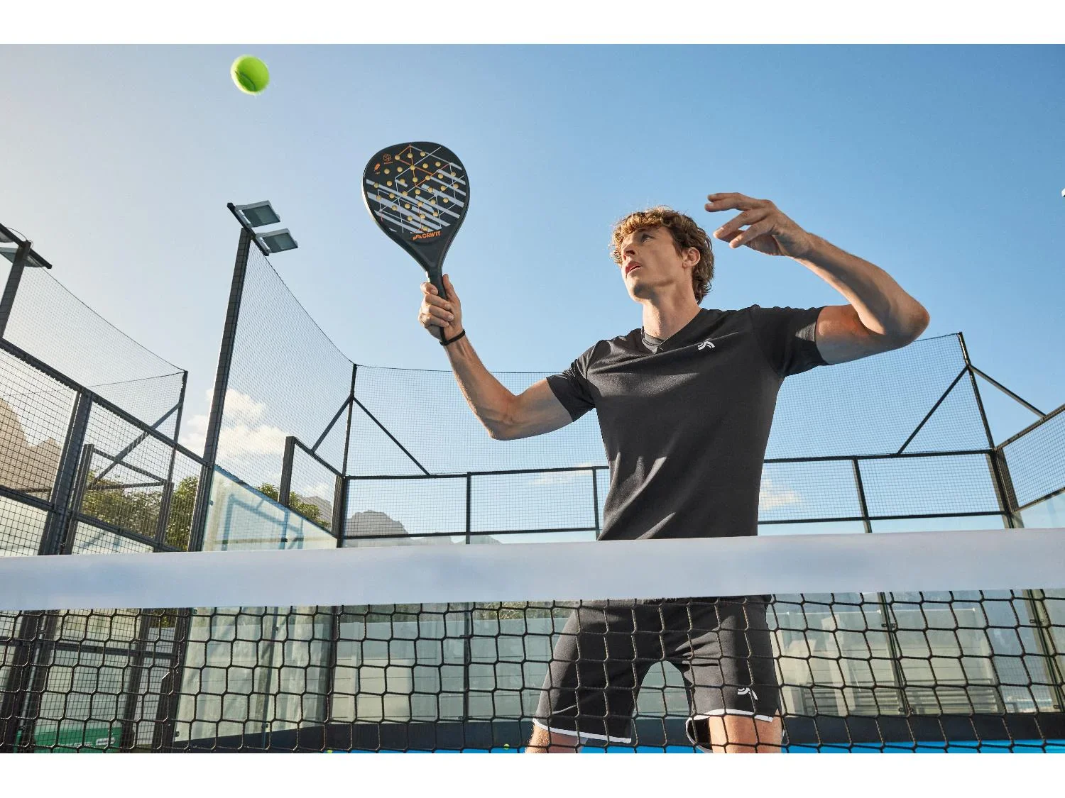 CRIVIT Lot de 3 balles de padel