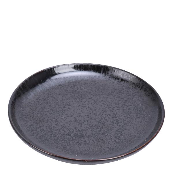 Mörke tallerken 21 cm