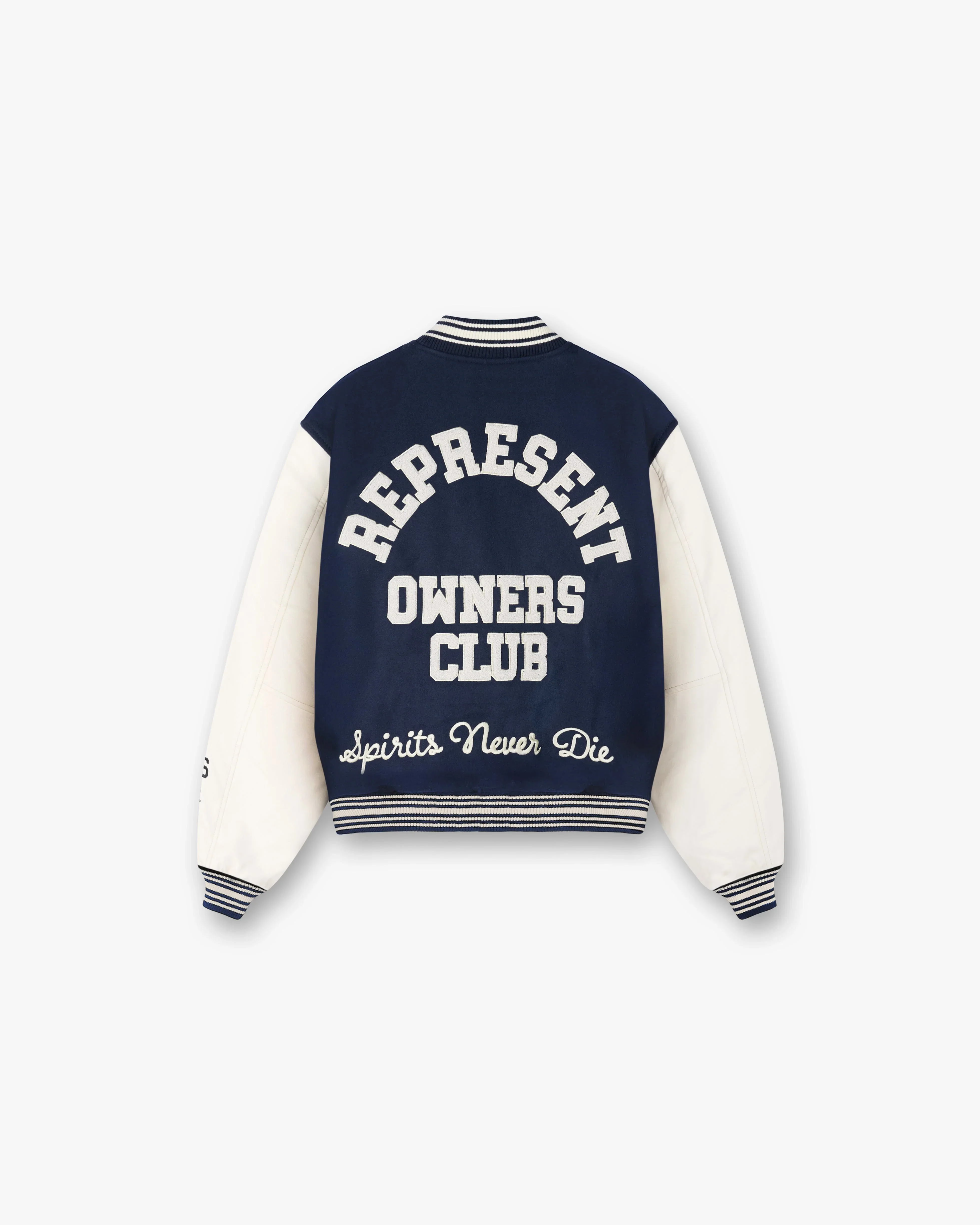 Represent Owners Club Varsity Jacket - Midnight Navy
