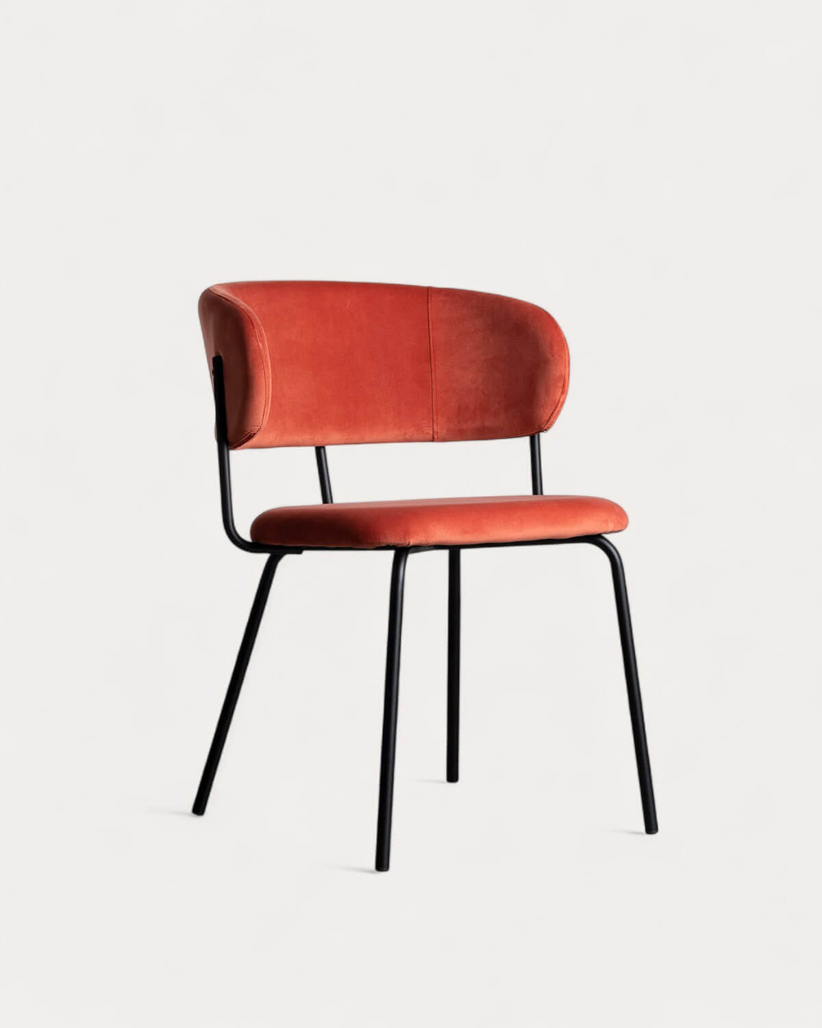 Bonse - Pack 2 Sillas de Comedor de Terciopelo y Metal Bonse