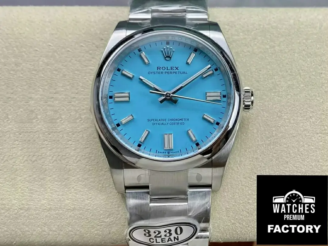 Rolex Oyster Perpetual M126000-0006 36MM Clean Factory Blue Dial