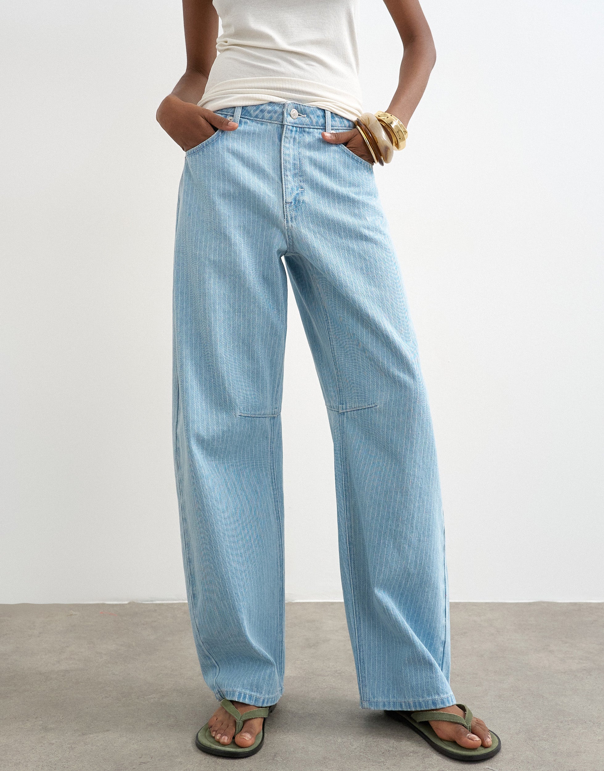 VERO MODA® TSBARREL High rise Barrel Fit Jeans