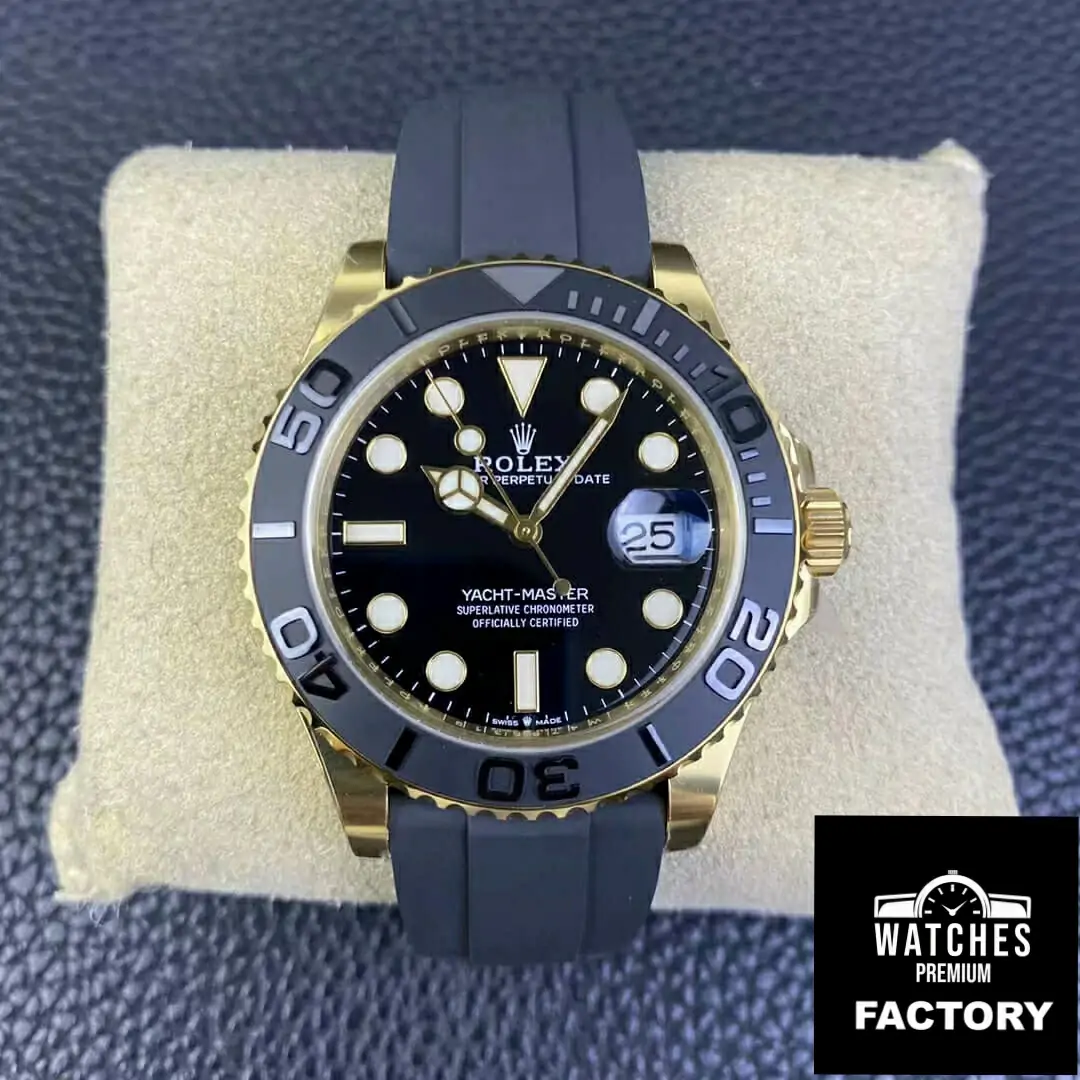 Rolex Yacht Master M226658-0001 Clean Factory Gray Strap
