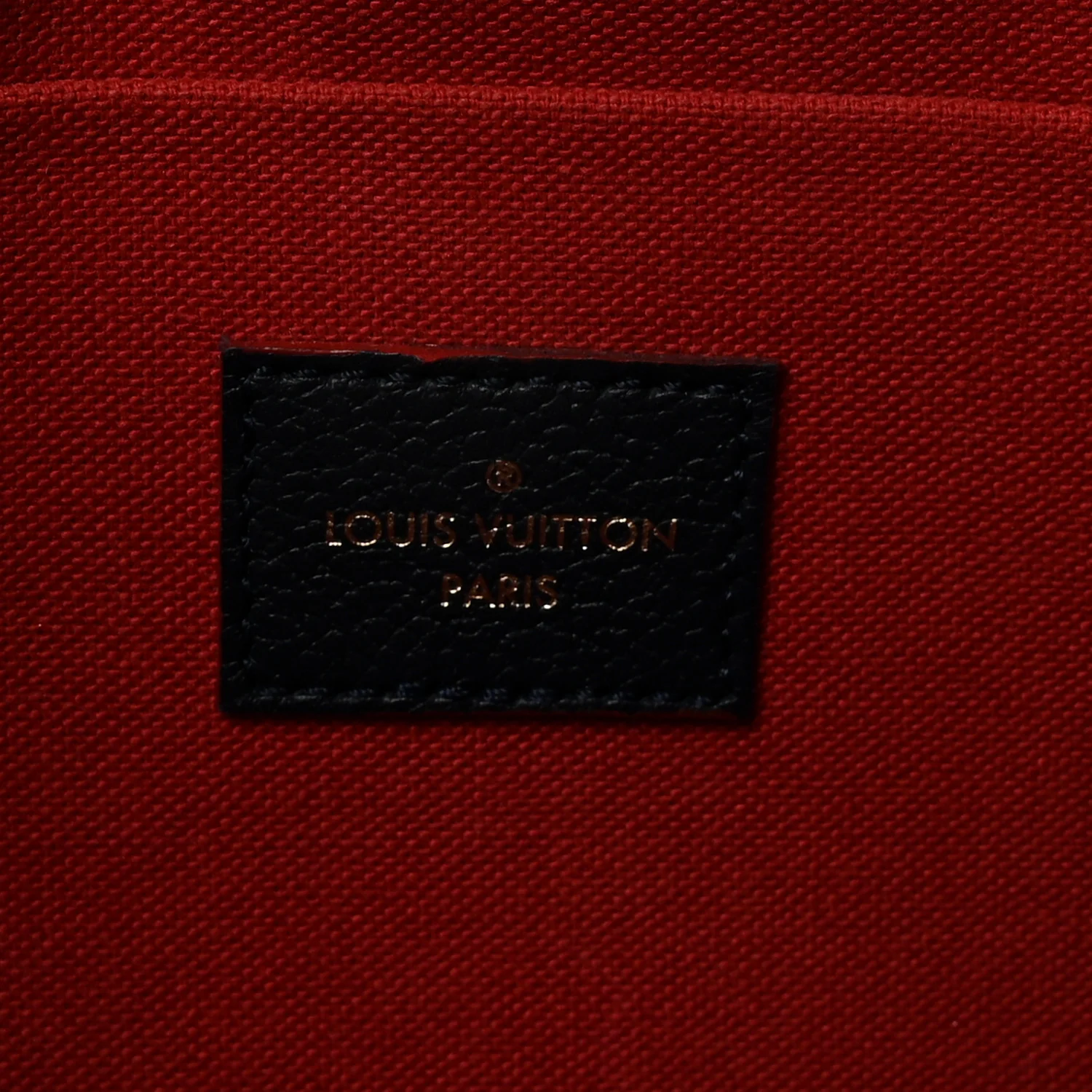 Empreinte Pochette Felicie Chain Wallet Marine Rouge
