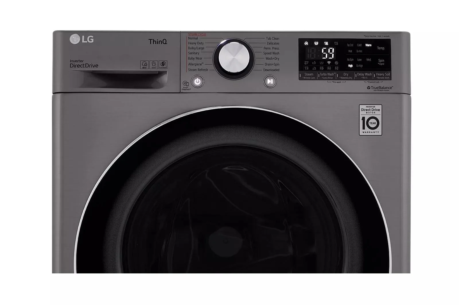 LG WM3555HVA Combination Washer Electric Dryer