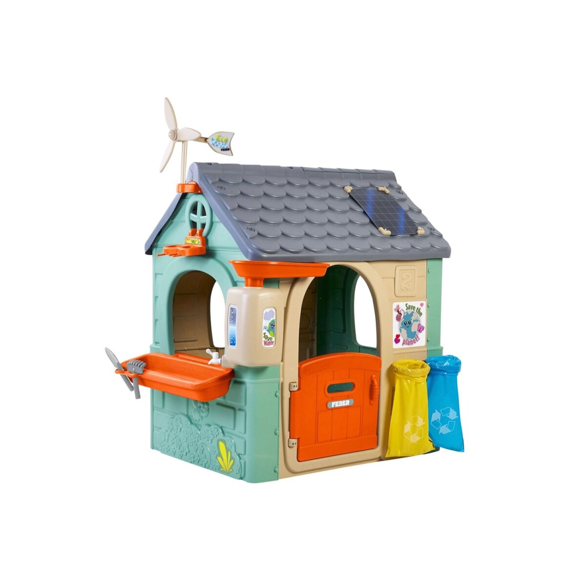 FEBER Recycled Eco House, mit Zubehör - B-Ware neuwertig