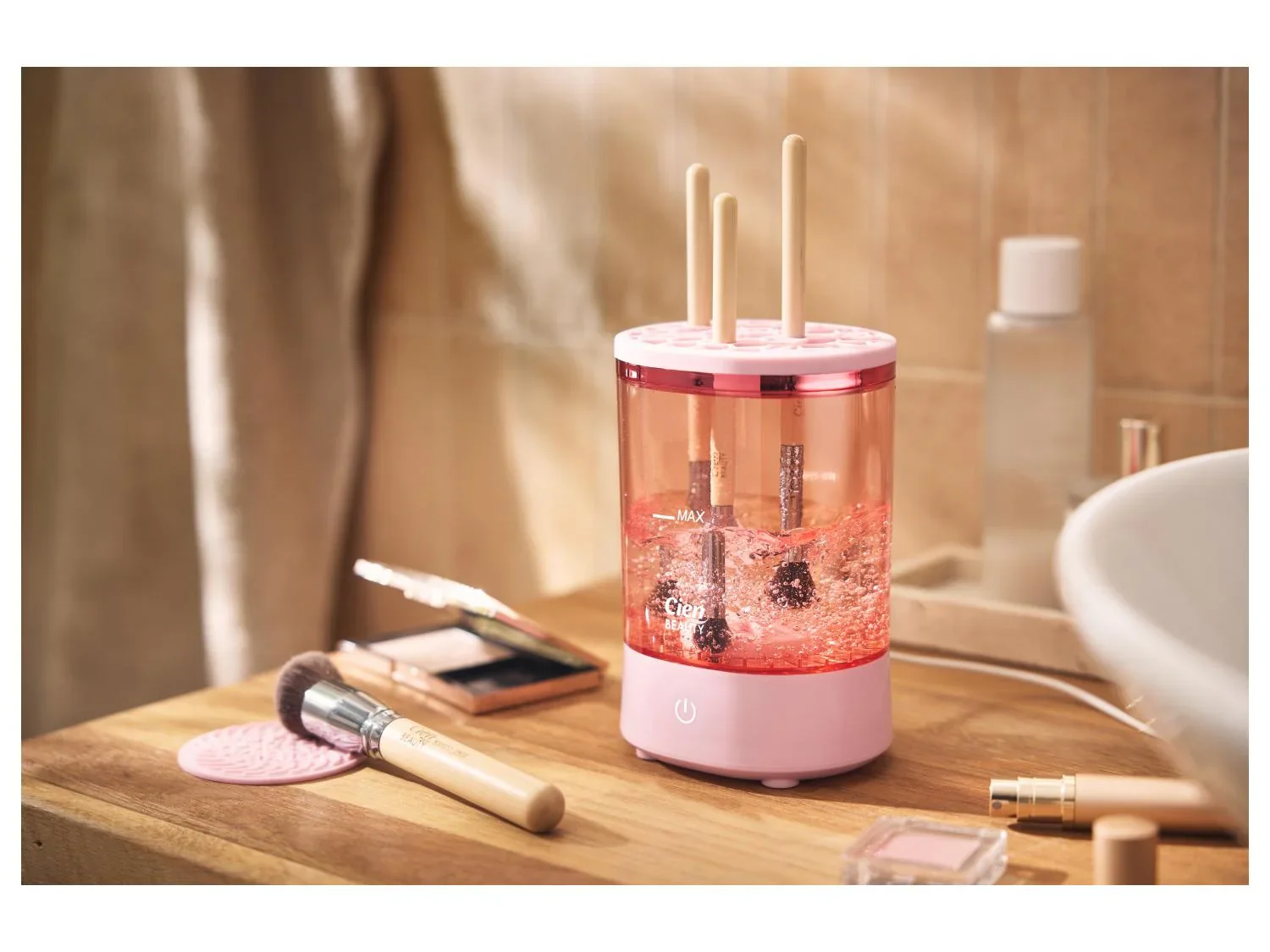 CIEN Beauty Nettoyeur lectrique pour pinceaux de maquillage