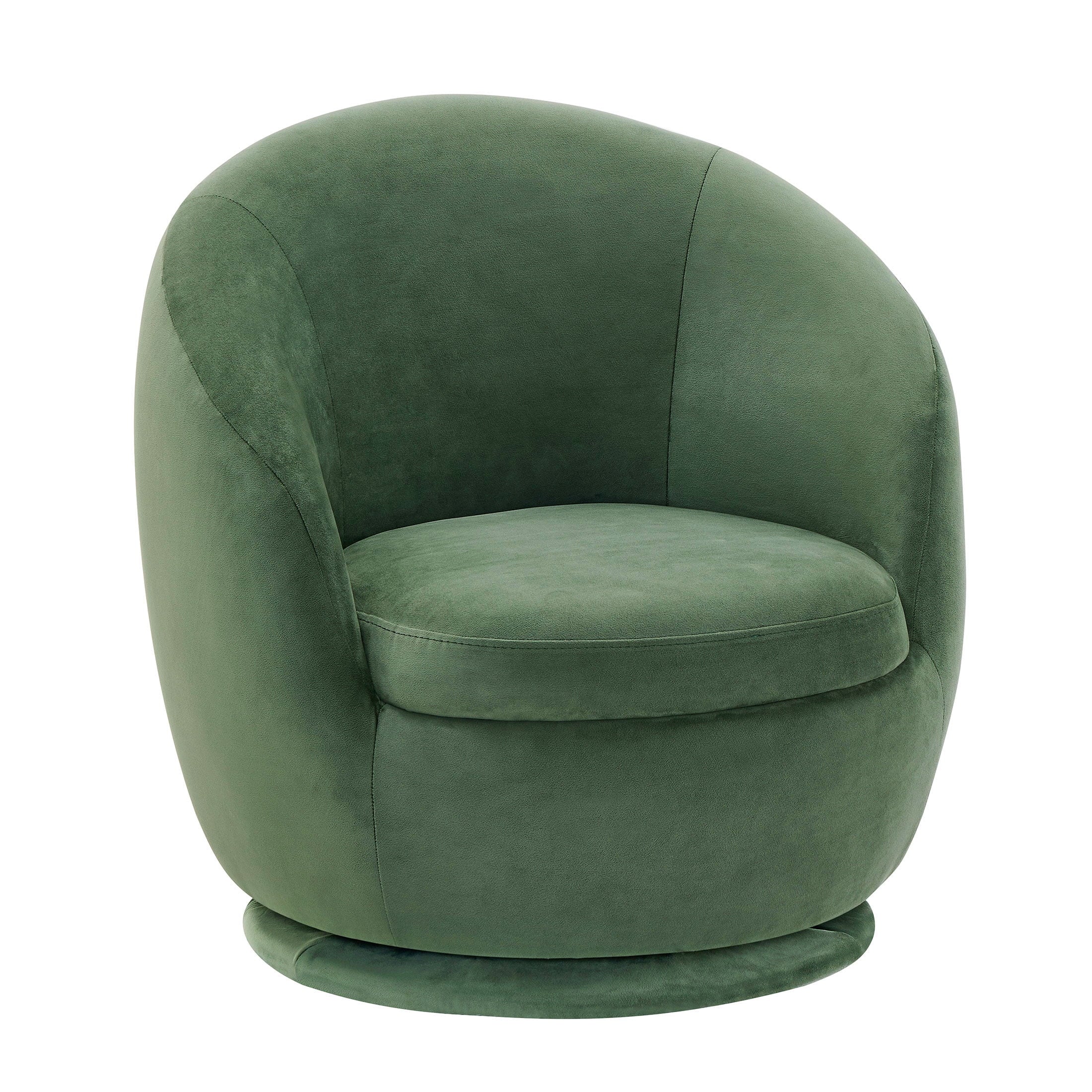 Better Homes & Gardens Mira Kids Swivel Chair, Cream Faux Shearling