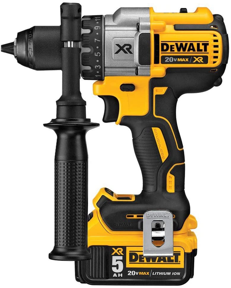 Kit combiné perceuse sans fil DEWALT 20V MAX XR, sans balais, 5,0 Ah, 2 outils (DCK299P2)