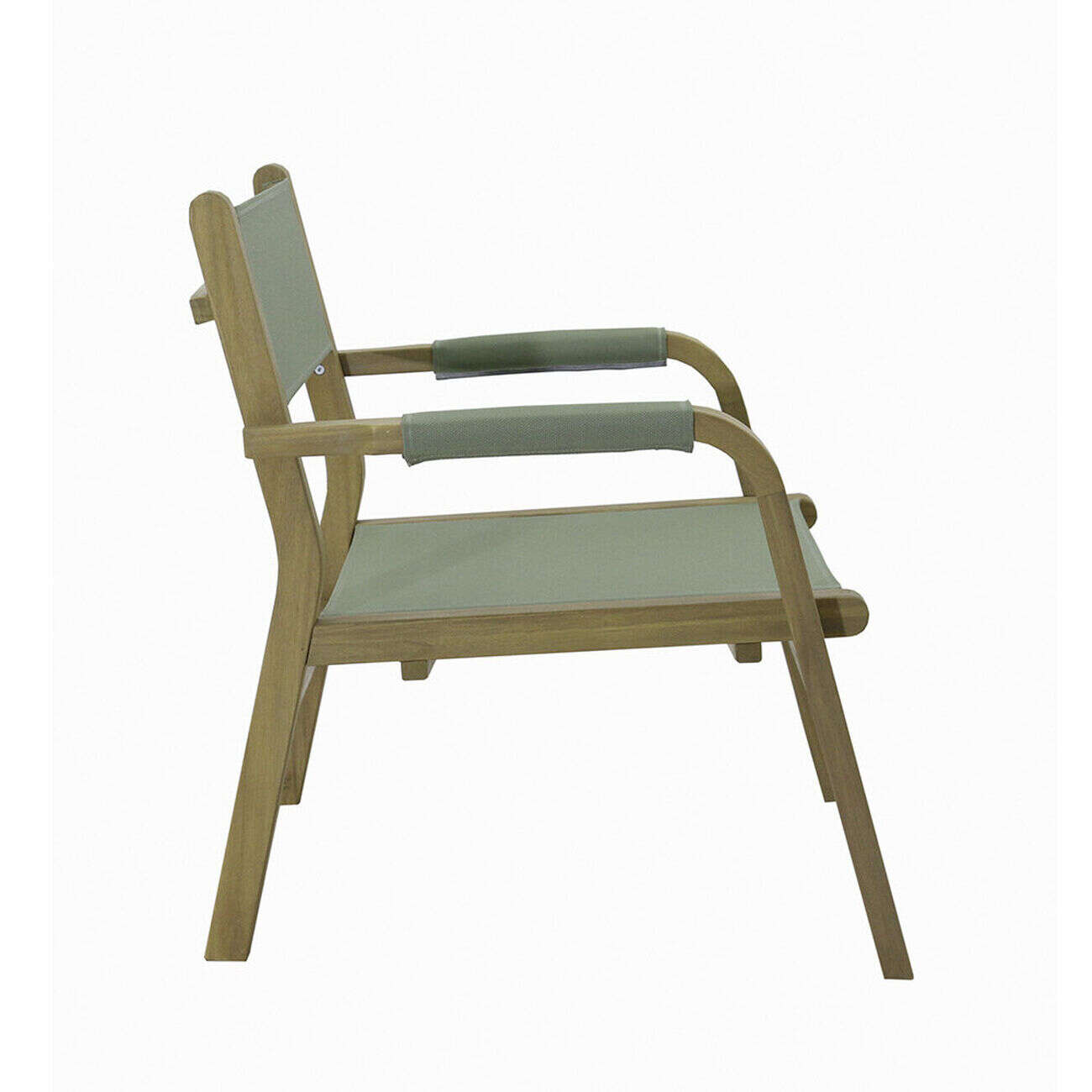 Fauteuil de jardin Bali acacia vert H72cm