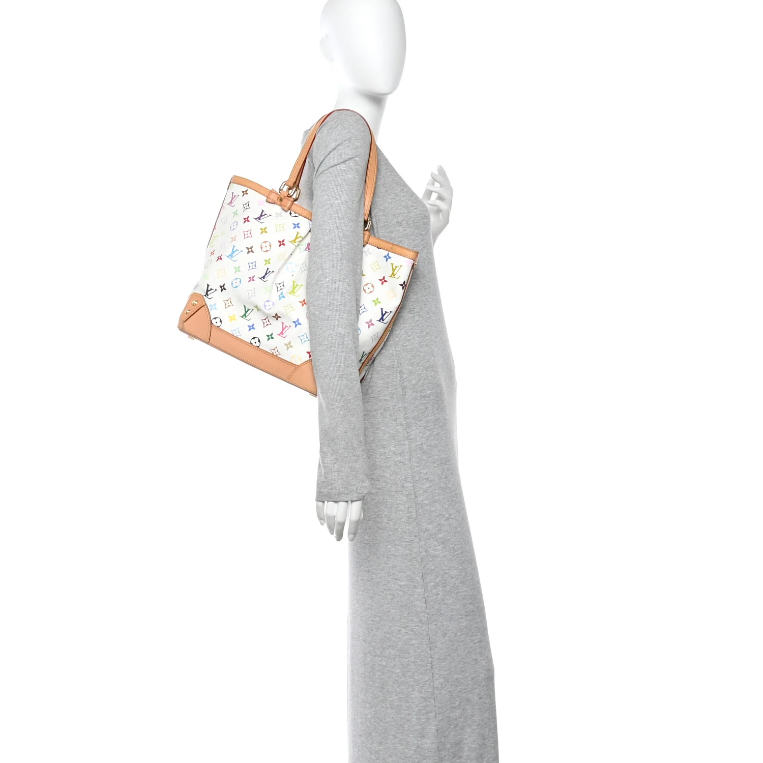 Monogram Multicolor Sharleen MM White