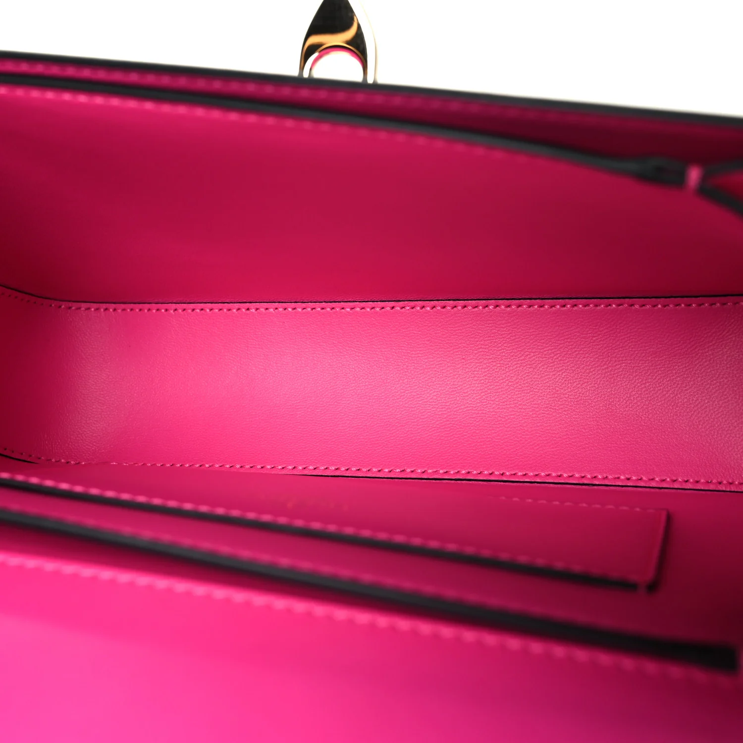 Smooth Calfskin Enamel Tonal Rockstud23 Shoulder Bag Pink PP