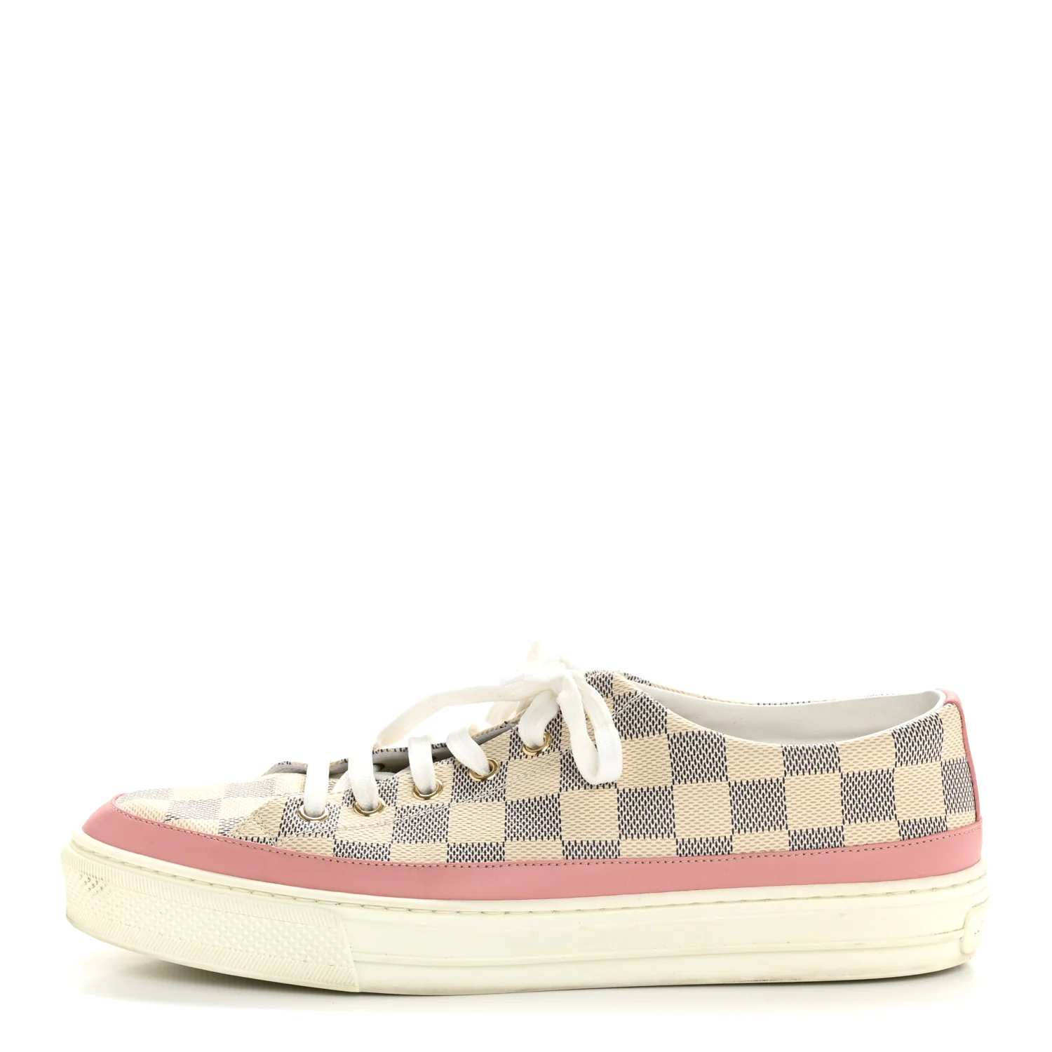 Damier Azur Stellar Sneakers 40 Rose Ballerine