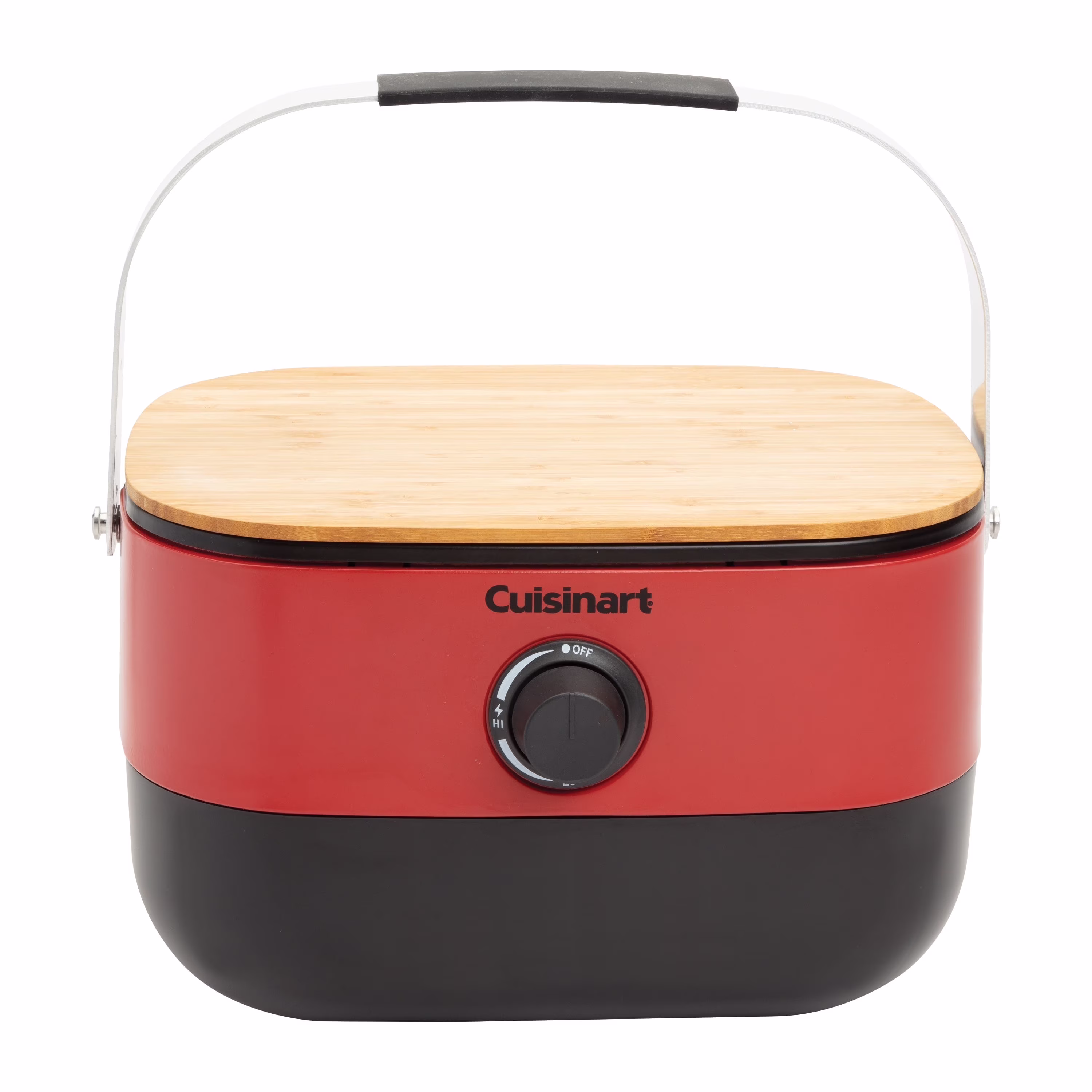 Cuisinart Venture? Portable Gas Grill, Small Camping Grill with Cutting Board and Handle