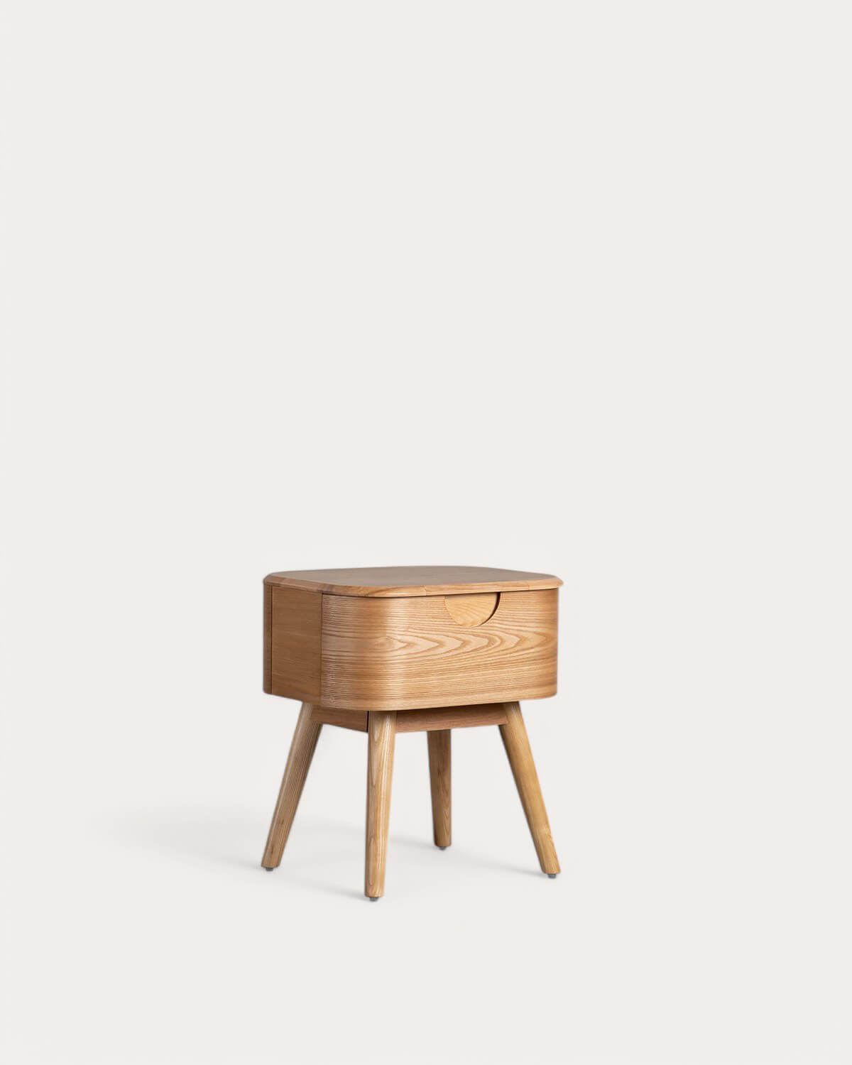 Tika - Pack 2 Mesitas de Noche con Cajón de Madera (45,5X36 cm) Tika