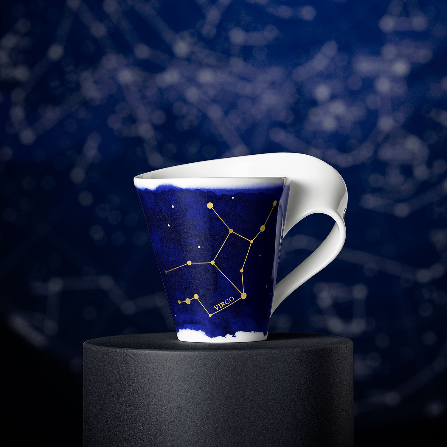NewWave Mug - Multi-colored, 8.2 oz, Premium Porcelain