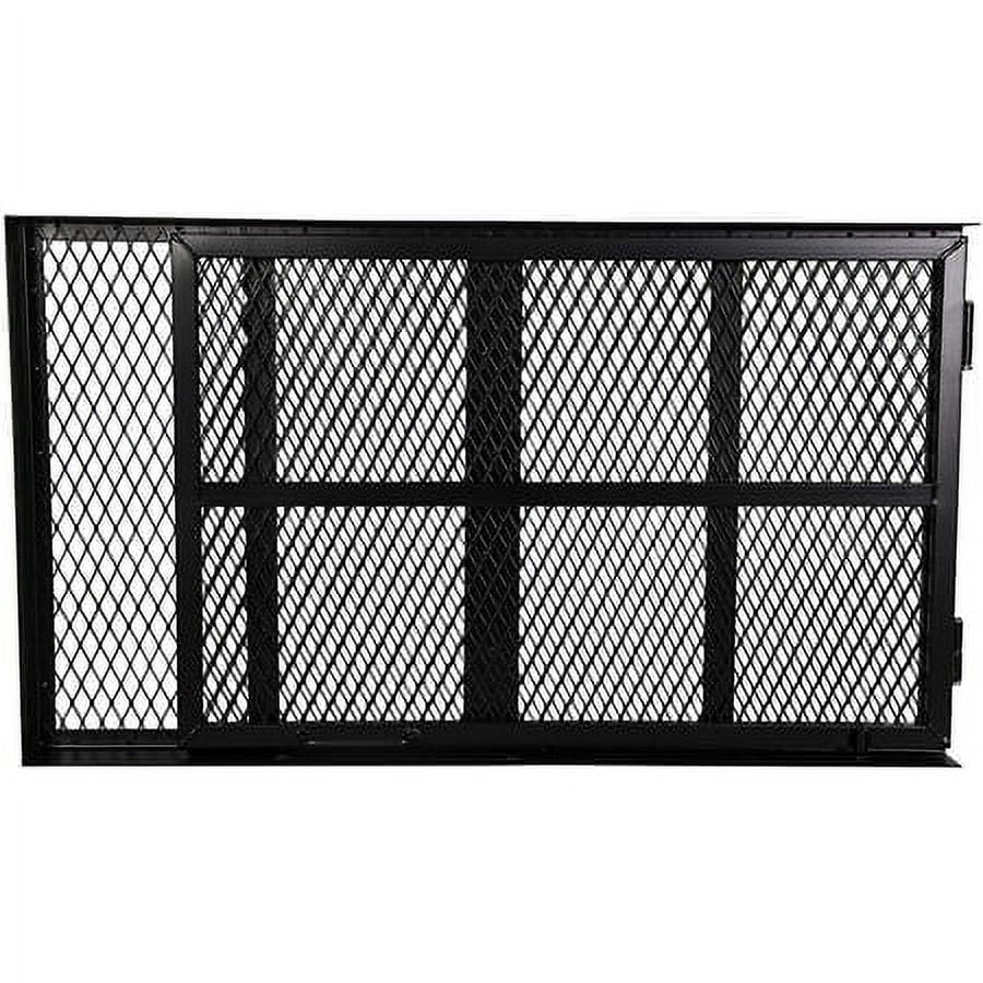 HECASA 500 lb Carrier Hitch Mounted Cargo Folding Scooter and Wheelchair Carrier Mobility Rack with Loading Ramp