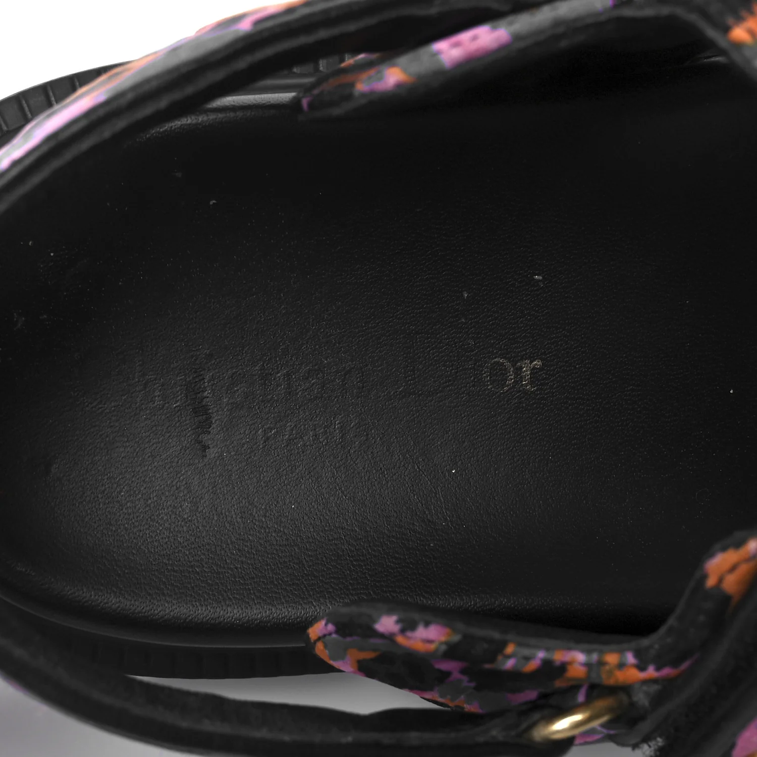 Technical Fabric Mizza Print Dioract Sandals 38 Multicolor