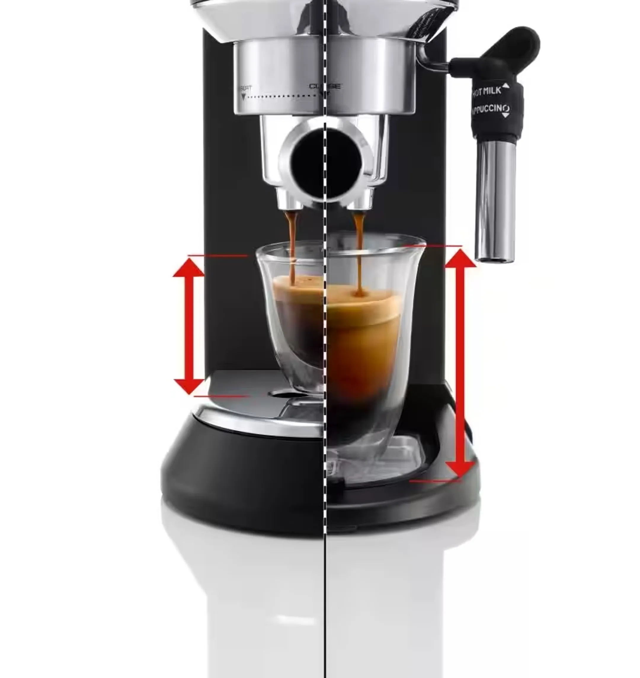 De'Longhi Pompdruk Espressomachine Dedica Style EC685.BK
