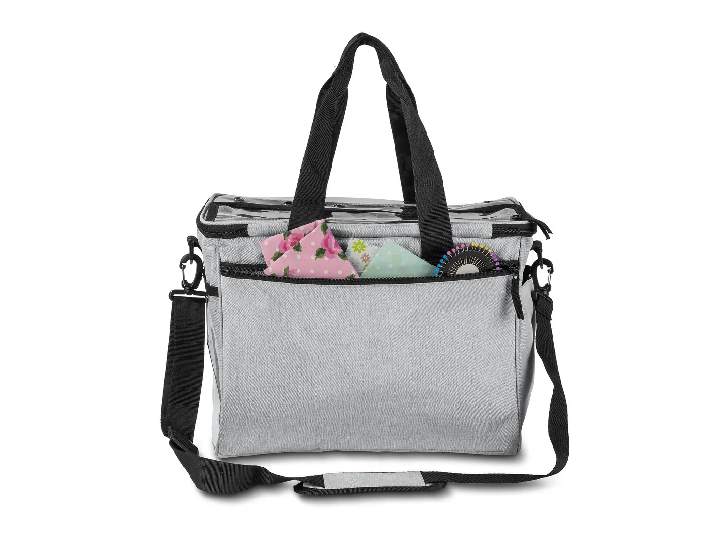 TOPMOVE Sac pour accessoires de tricot ou trolley pour machine  coudre