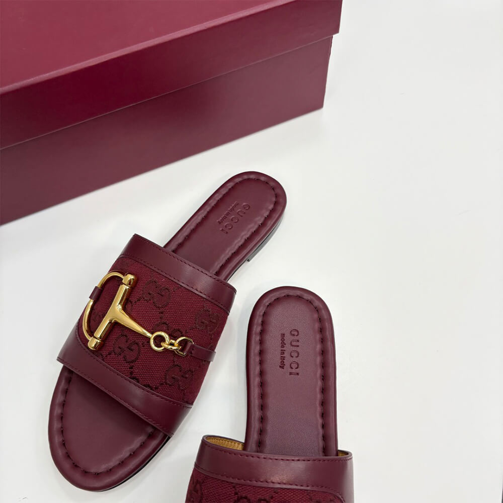GUCCI Women s slide sandal with Horsebit