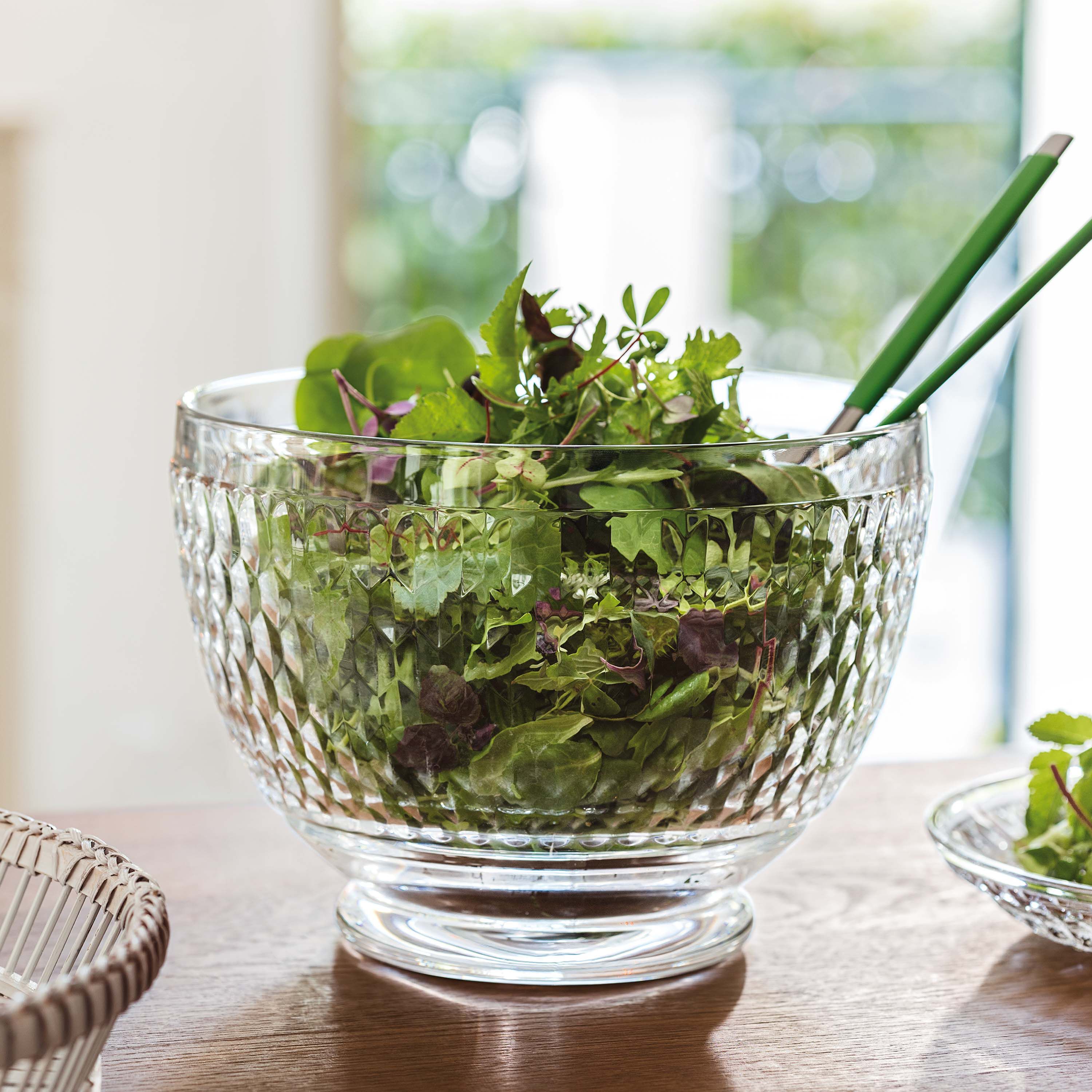 Boston Serving Bowl - Clear, 84.6 oz, crystal glass