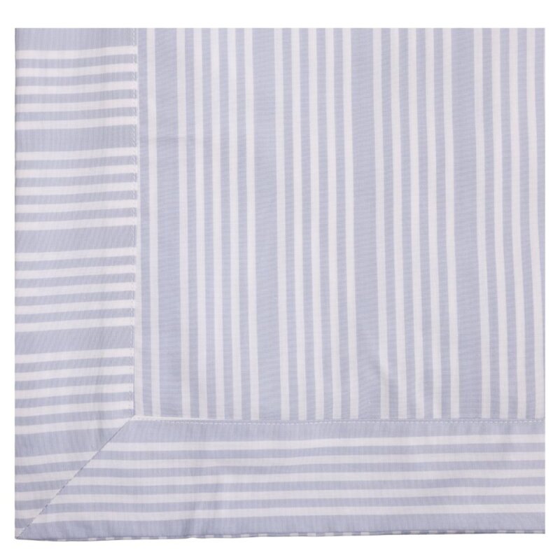 Bedding Collection putetrekk 50x70 cm 2 stk powder blue stripes