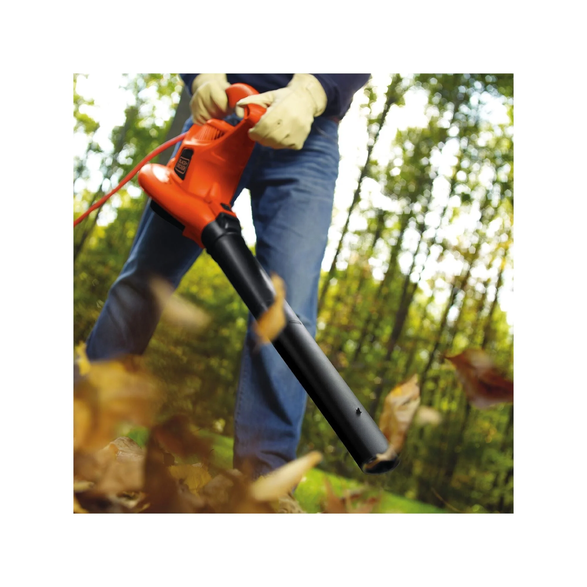 BLACK+DECKER 12 Amp 3in1 Electric Blower Vacuum Mulcher, (BV3600)