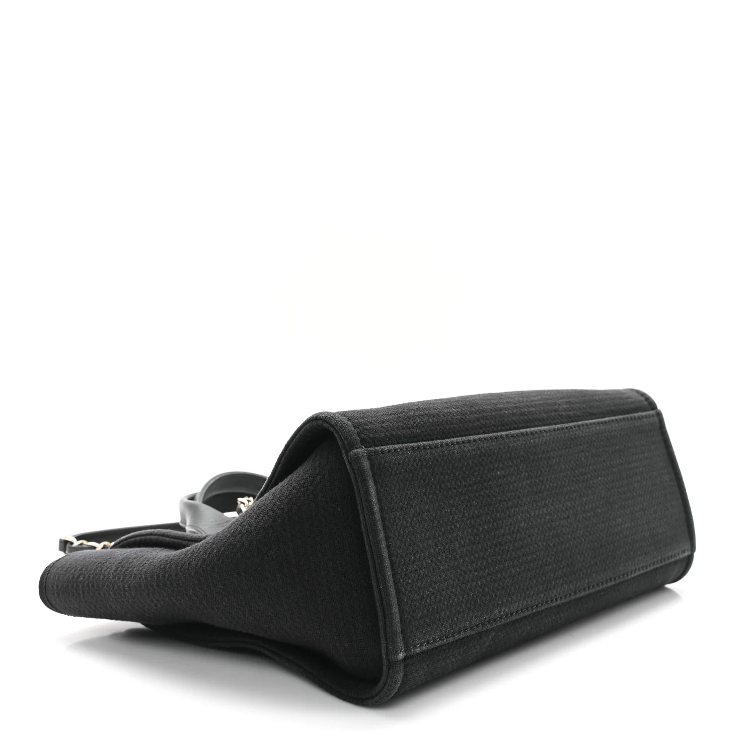 Mixed Fibers Small Deauville Tote Black