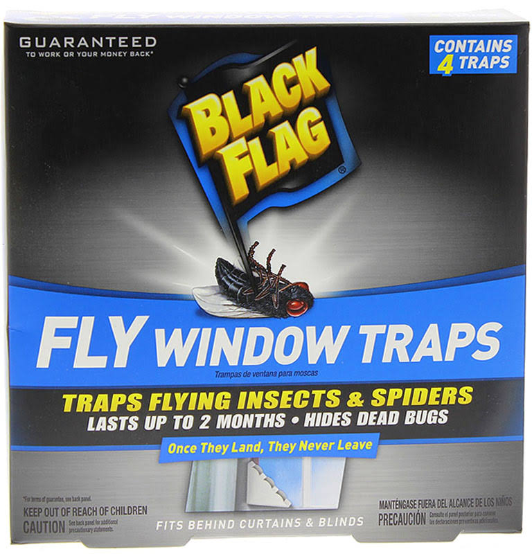 Black Flag Fly Window Trap - 4 pack