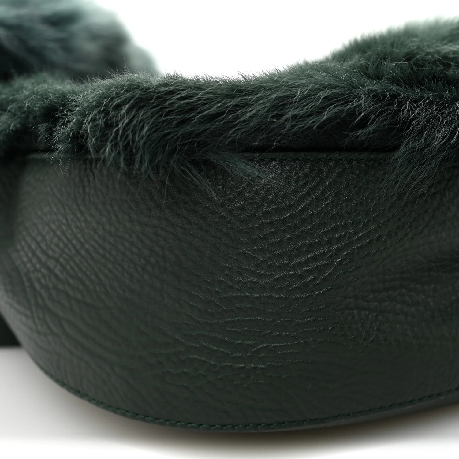 Shearling Small Knight Crossbody Bag Vine