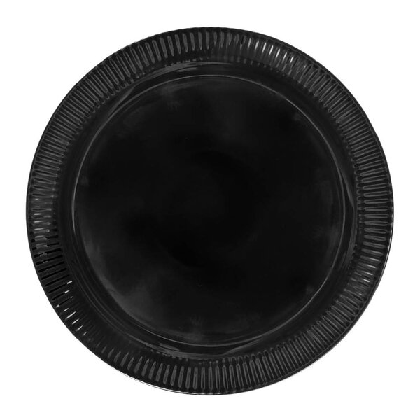 Inka asjett 17 cm svart
