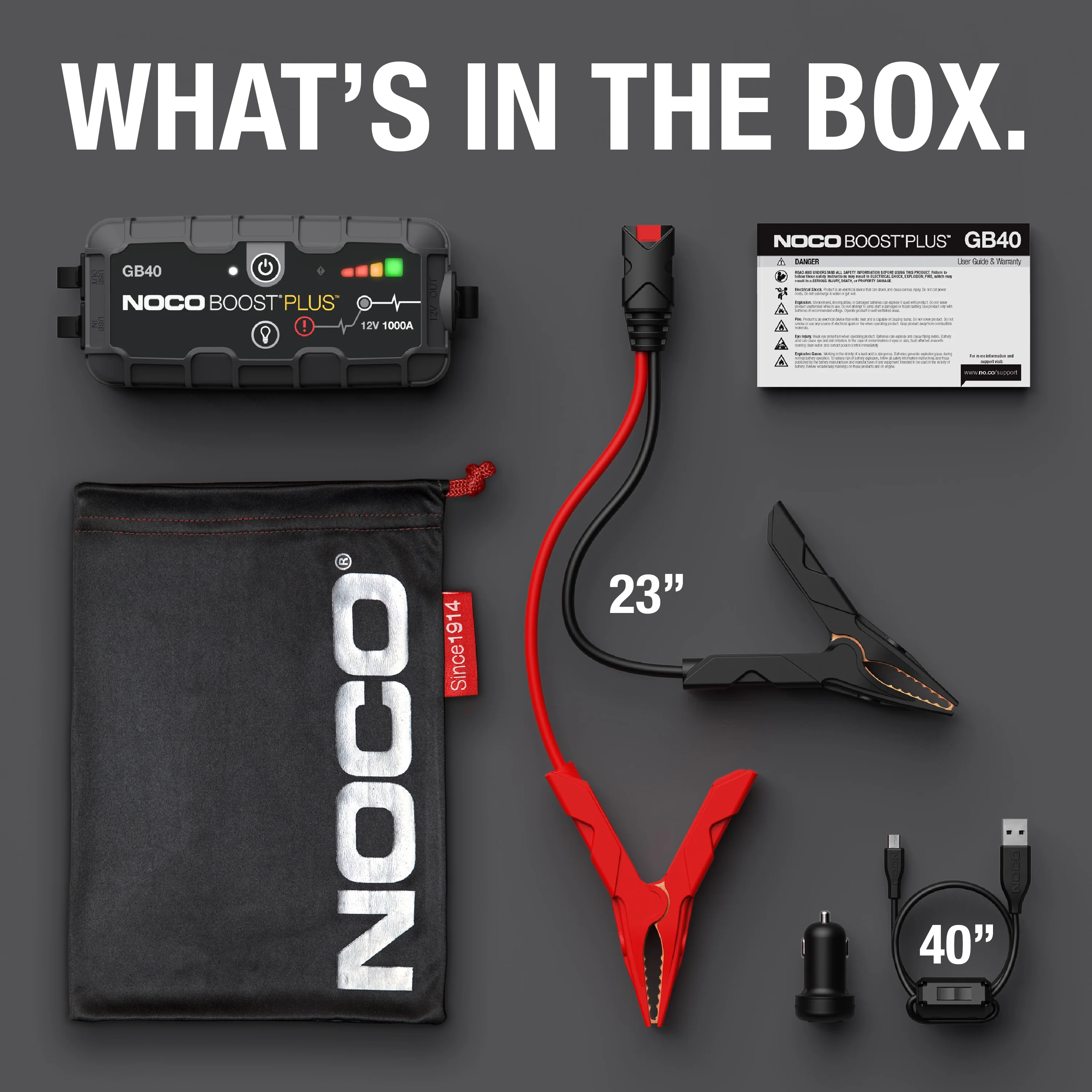 Boost GB40: 1000A 12V UltraSafe Portable Lithium Jump Starter - Image 6