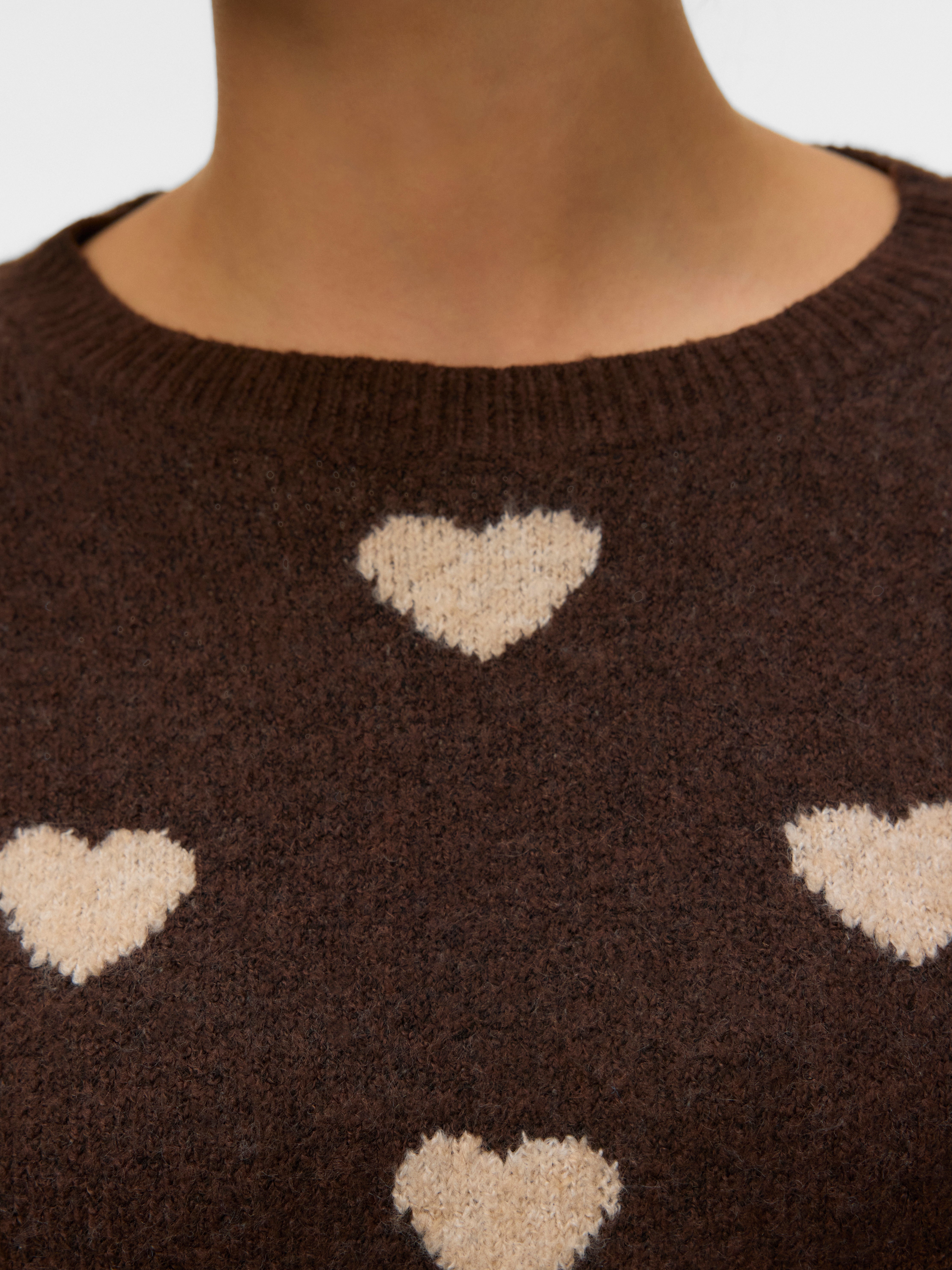 VERO MODA® AWHEART Knitted pullover