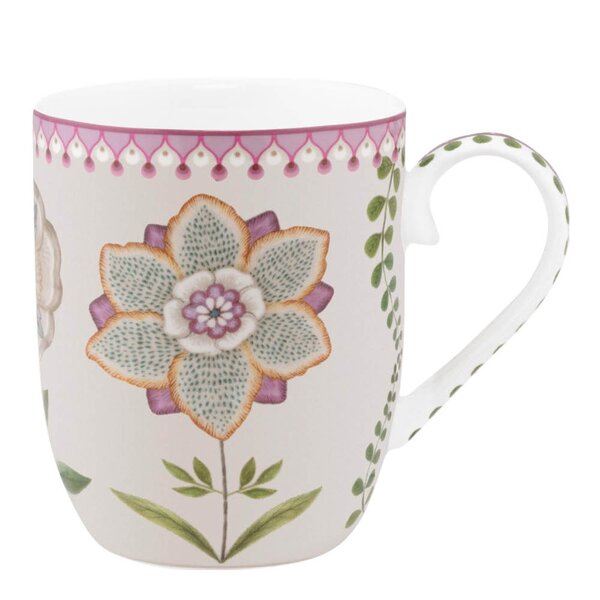 Lily & Lotus krus liten 14,5 cl off-white
