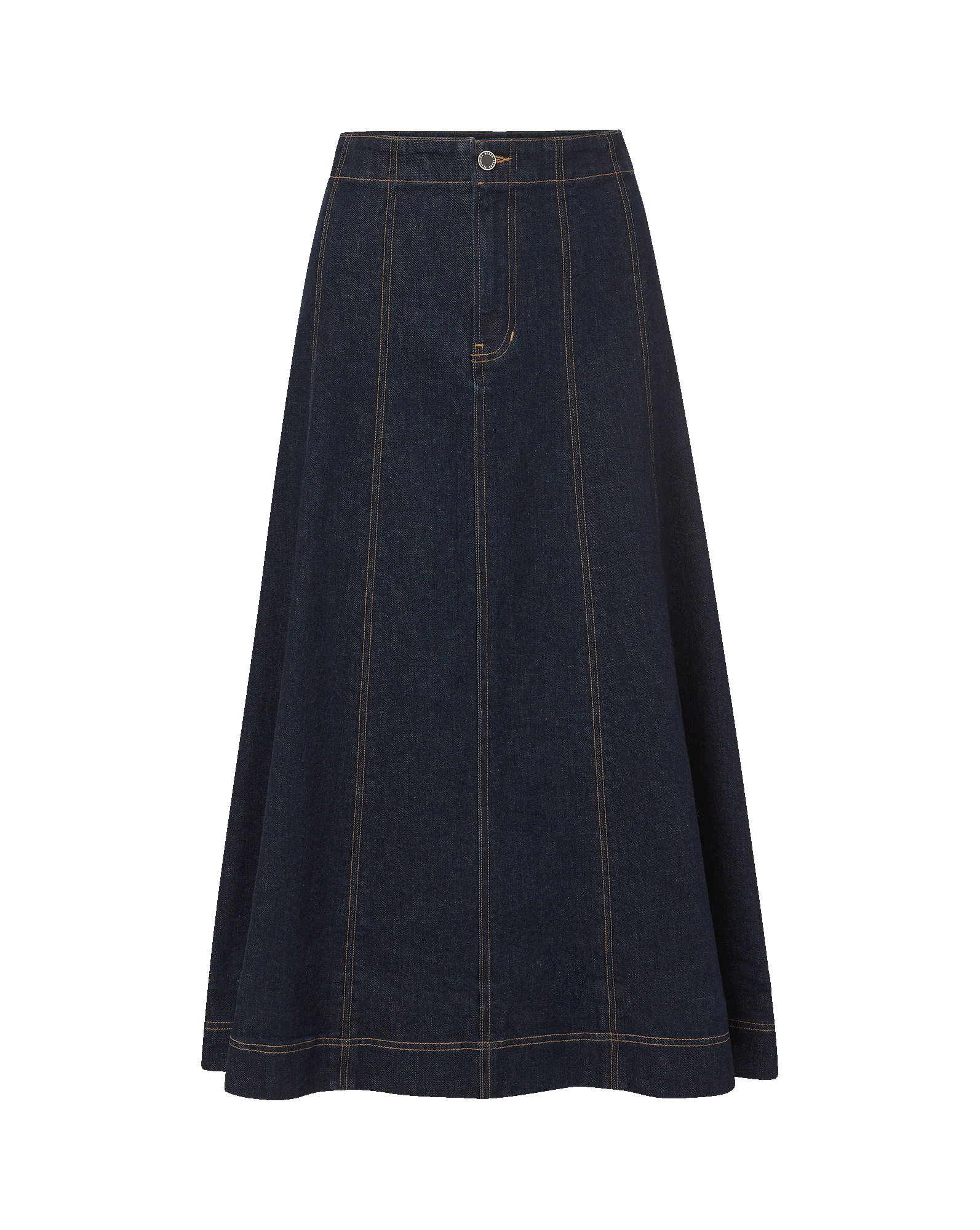 Alix Denim Midi Skirt