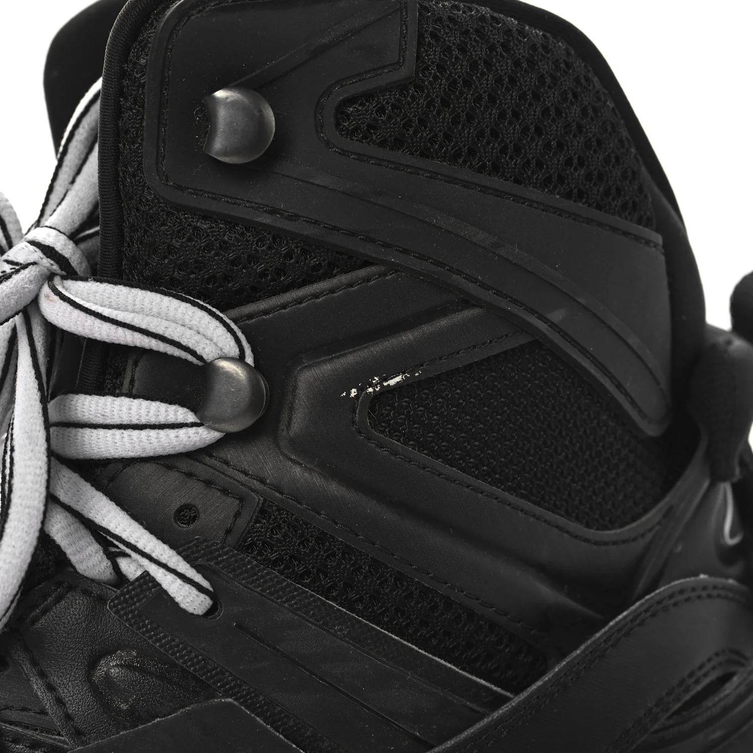 Mesh Nylon Mens Track Hike Sneakers 42 Black
