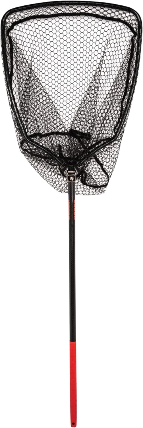 Landing Nets with Corrosion Resistant Construction, Non-Slip Grip Handle and Carbon Fiber Shafts for Fishing, Angling, Boating and Outdoors