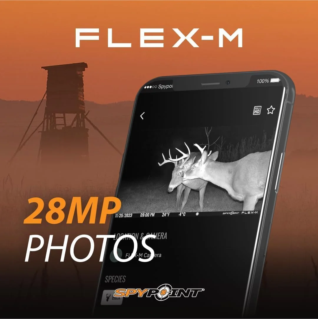 Flex m Twin Pack Cellular Trail Camera �C Hunting Trail Monitor with GPS, Night Vision, Dual Sim LTE, IP65 Water Resistant(Single) Image 6