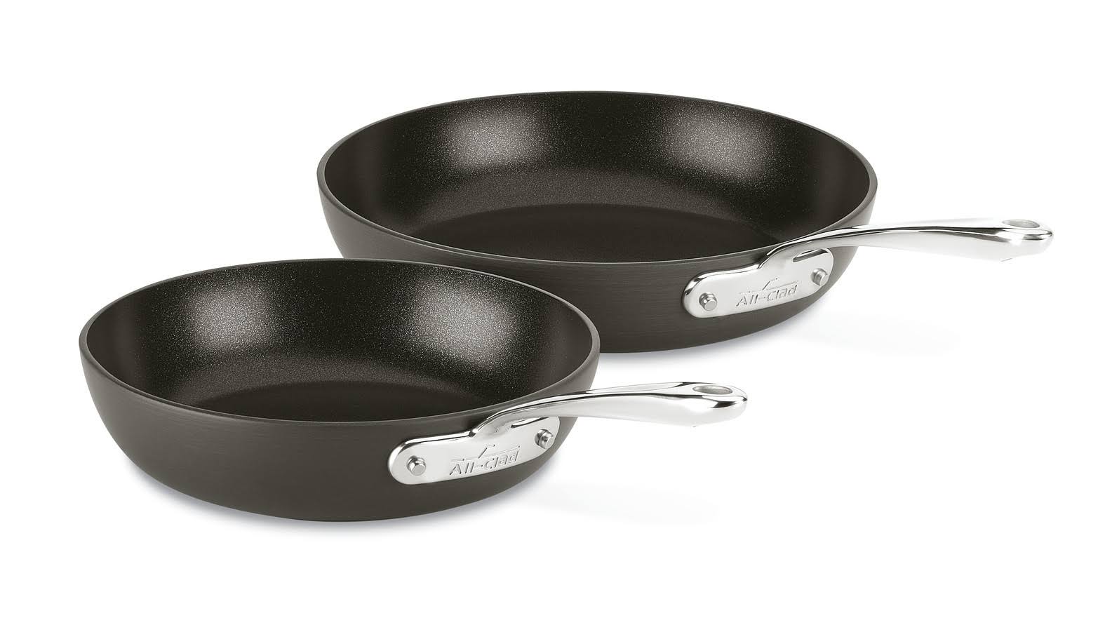 All-Clad Essentials Nonstick 2-Piece Fry Pan Set