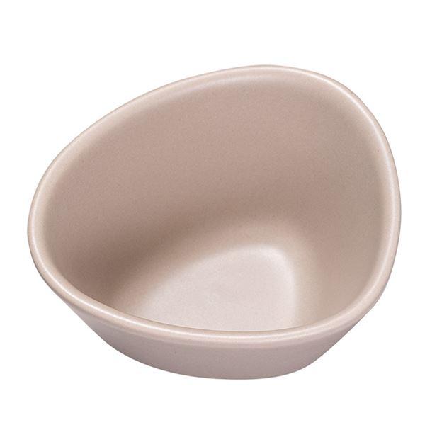 Curve Stoneware skål S 11x10 cm sand