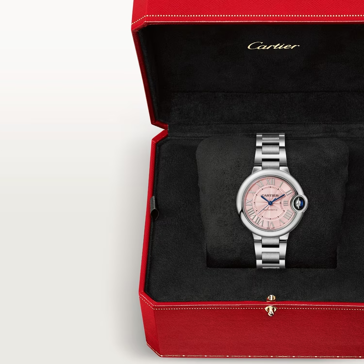 [Super Clone]BALLON BLEU Pink Dial 33mm