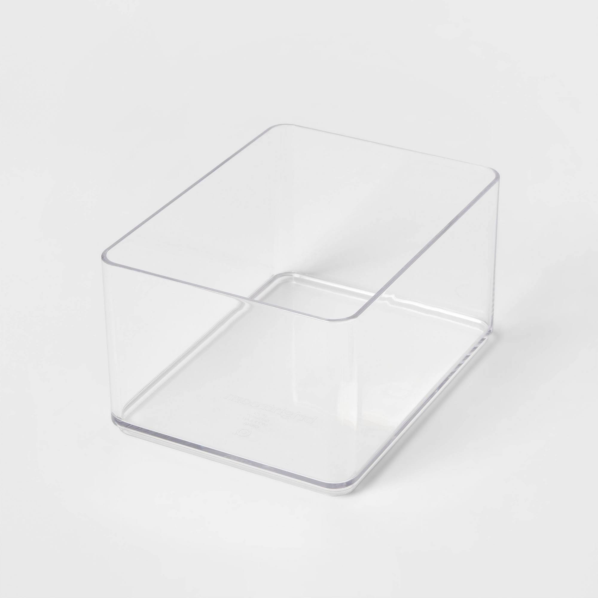 Brightroom Plastic Bathroom Tray - Clear - M (Medium)