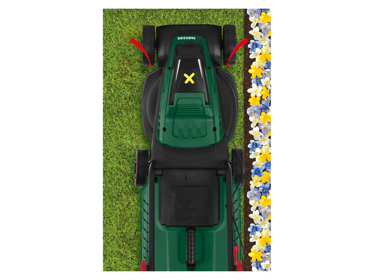 PARKSIDE Tondeuse sans fil PARM 20 A1, 200 m, 27 L, 20 V
