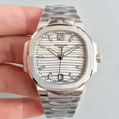 Patek Philippe Nautilus Ladies 7118 / 1A-010 PF Factory White Dial