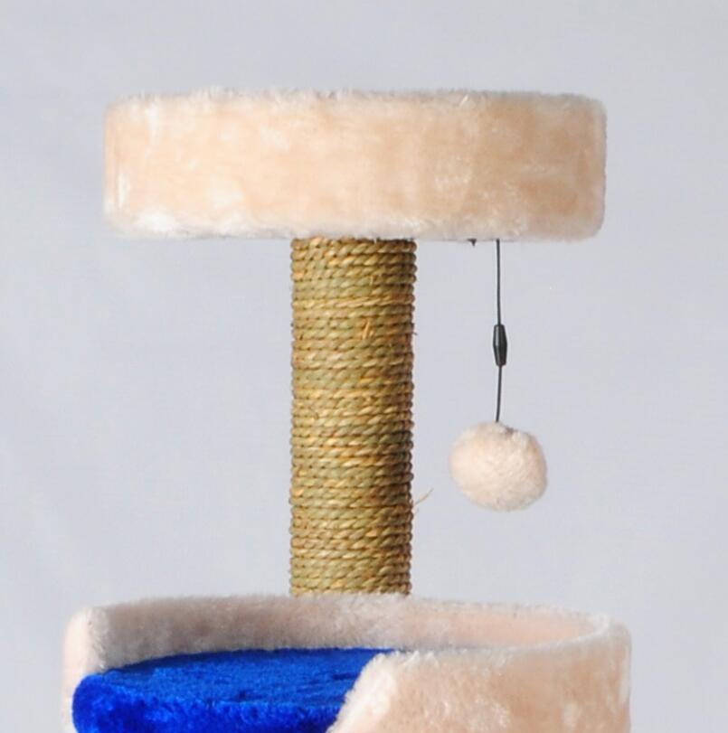 Cat Climbing Tree Large Sisal Fabric Scratching Post Sustainable Cat Supply House